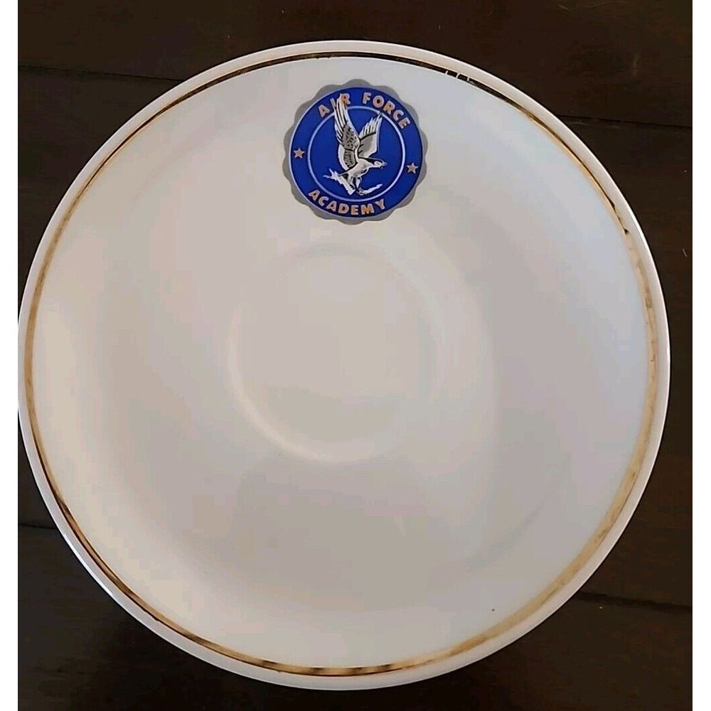 VERY RARE UNITED STATES AIR FORCE ACADEMY SAUCER PLATE